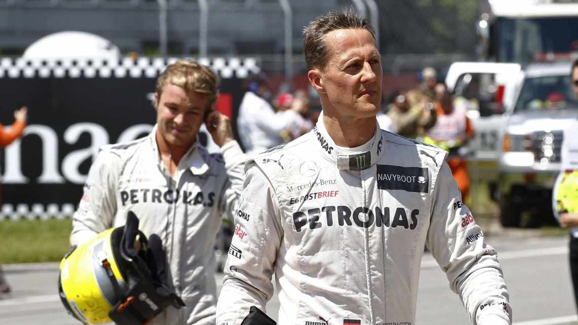 Шумахер и Росберг - Red Bull объединяет