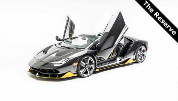 Очень редкий Lamborghini Centenario уйдет с аукциона