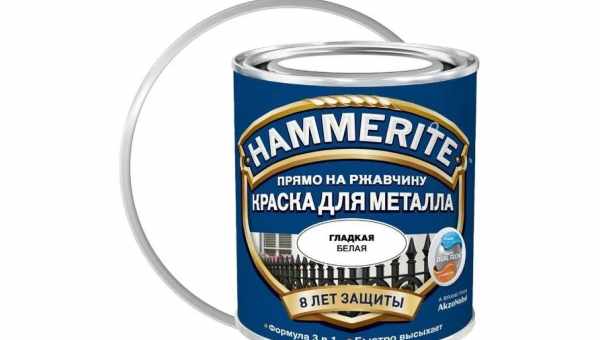 Краска Hammerite по металлу — особенности и виды