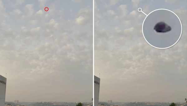 Охотник за НЛО из Теннесси заснял в небе очень странный объект