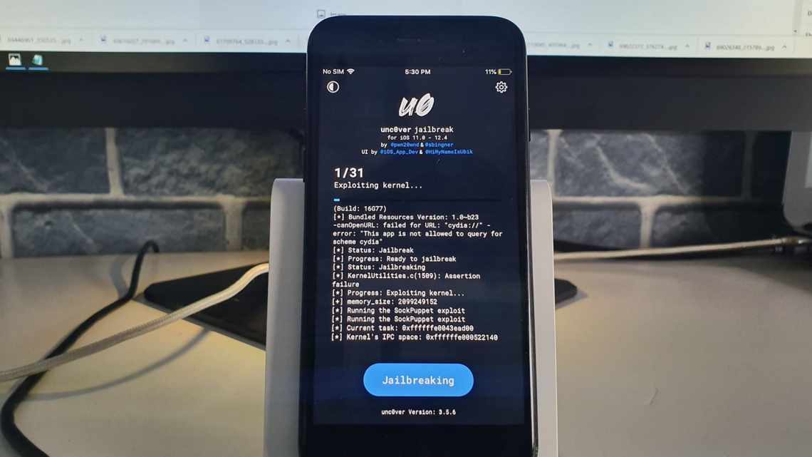 Версия джейлбрейка Unc0ver 4.1 стала стабильнее на 99%