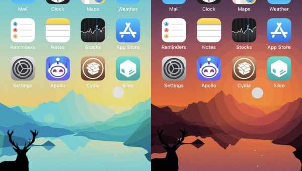 Твик Dimage затемняет контент в приложениях с Тёмным режимом
