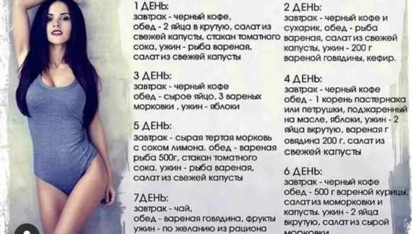 Диета на 7 кашах для похудения: меню на неделю