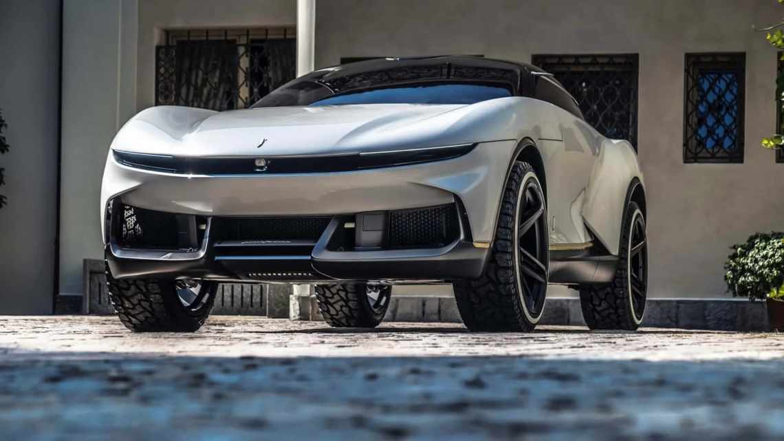 Pininfarina показала изображения нового электрического седана