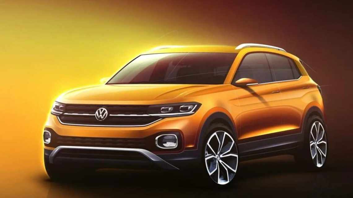 Самый маленький кроссовер Volkswagen: первый официальный тизер