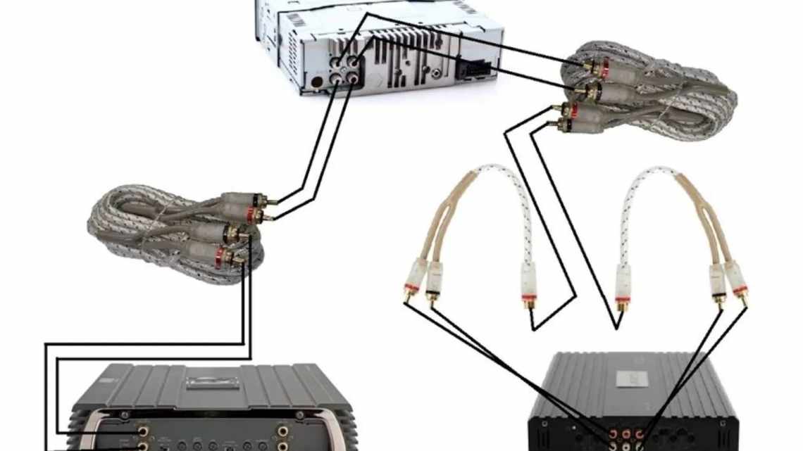 Как подключить колонки к усилителю в машине