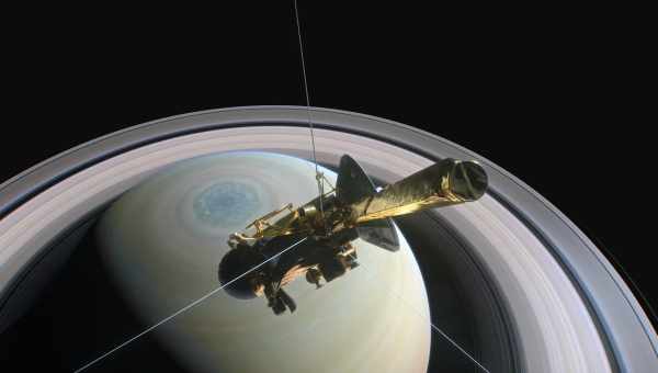 Cassini сделал последние фотографии Гипериона